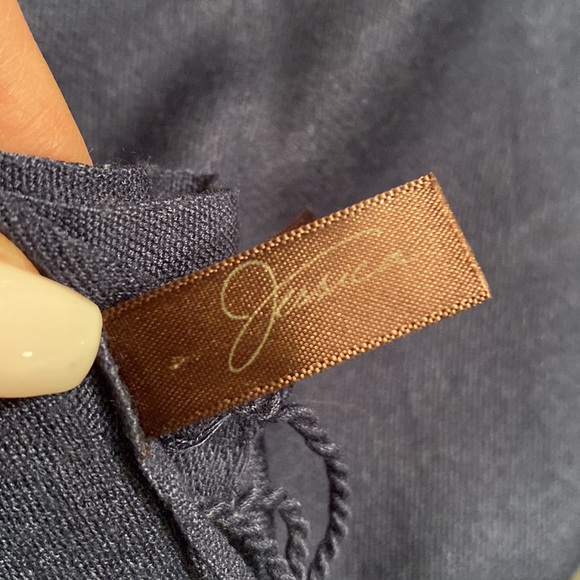 Beautiful Blue Scarf - Picture 4 of 4